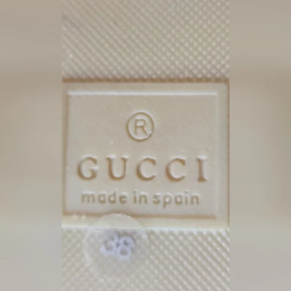 GUCCI  Soft Terry PINK  Espadrille Shoes Size 38 EU So Chic! - Picture 10 of 16